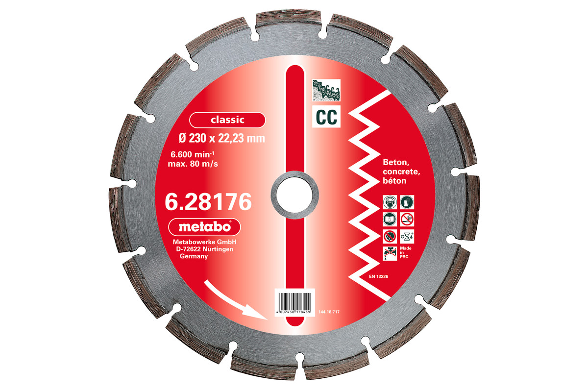 Dia-TS, 125 x 2.15 x 22.23mm, "classic", "CC", concrete (628173000)  