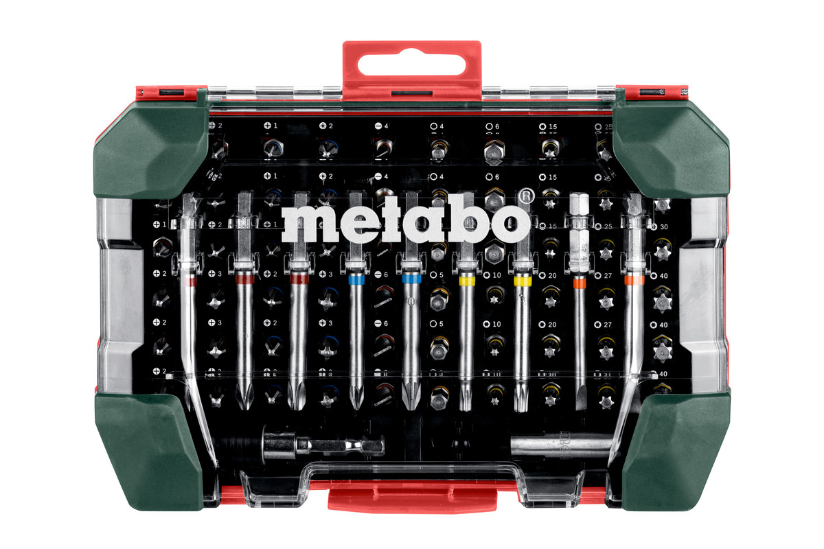 Bit box SP, 71 pieces (626704000) | Metabo Power Tools