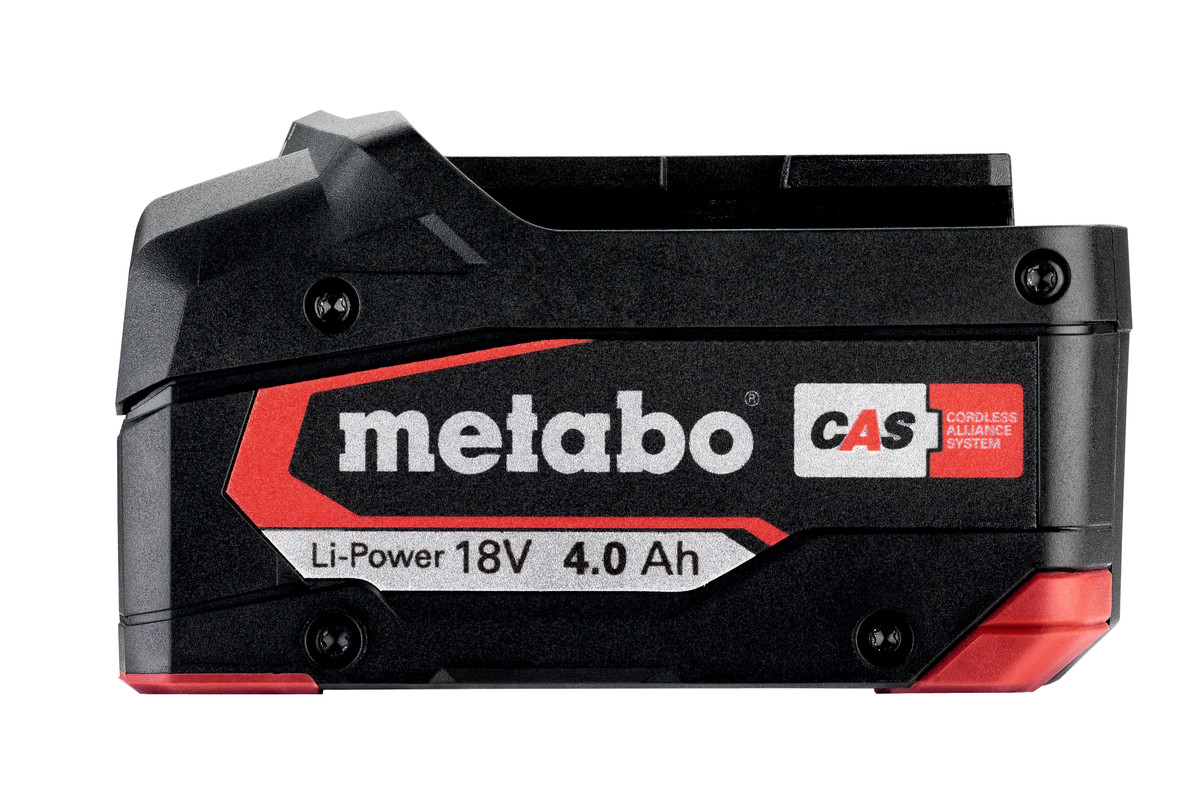 Batterie Li-Power 18 V - 4,0 Ah (625027000) | Outillage électroportatif  Metabo. Metabo Belgique.