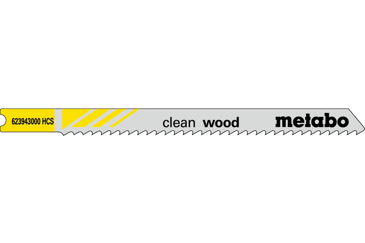 5 Lâminas para serras de recortes U "clean wood" 82/2,5mm (623943000) 