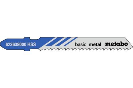 25 Lâminas para serras de recortes "basic metal" 51/2,0 mm (623618000)