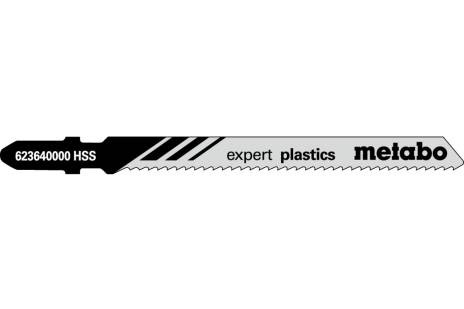 5 Lâminas para serras de recortes "expert plastics" 74/2,0mm (623640000)