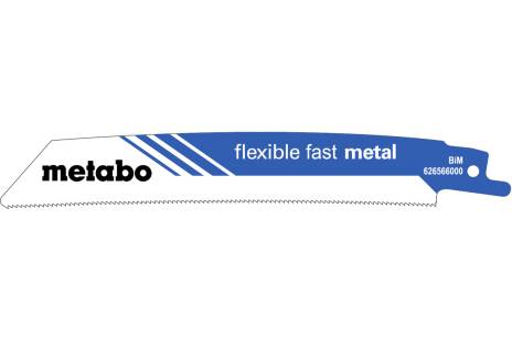 5 Lâminas para serra de sabre "flexible fast metal" 150 x 0,9 mm (626566000)