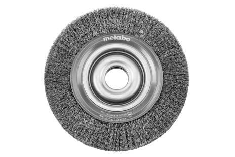Escova redonda em arame de aço 150x28x20/ 0,3 mm/ UE (629070000)