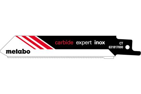 2 hojas para sierras de sable "expert inox" 115 x 1,25 mm (631817000)
