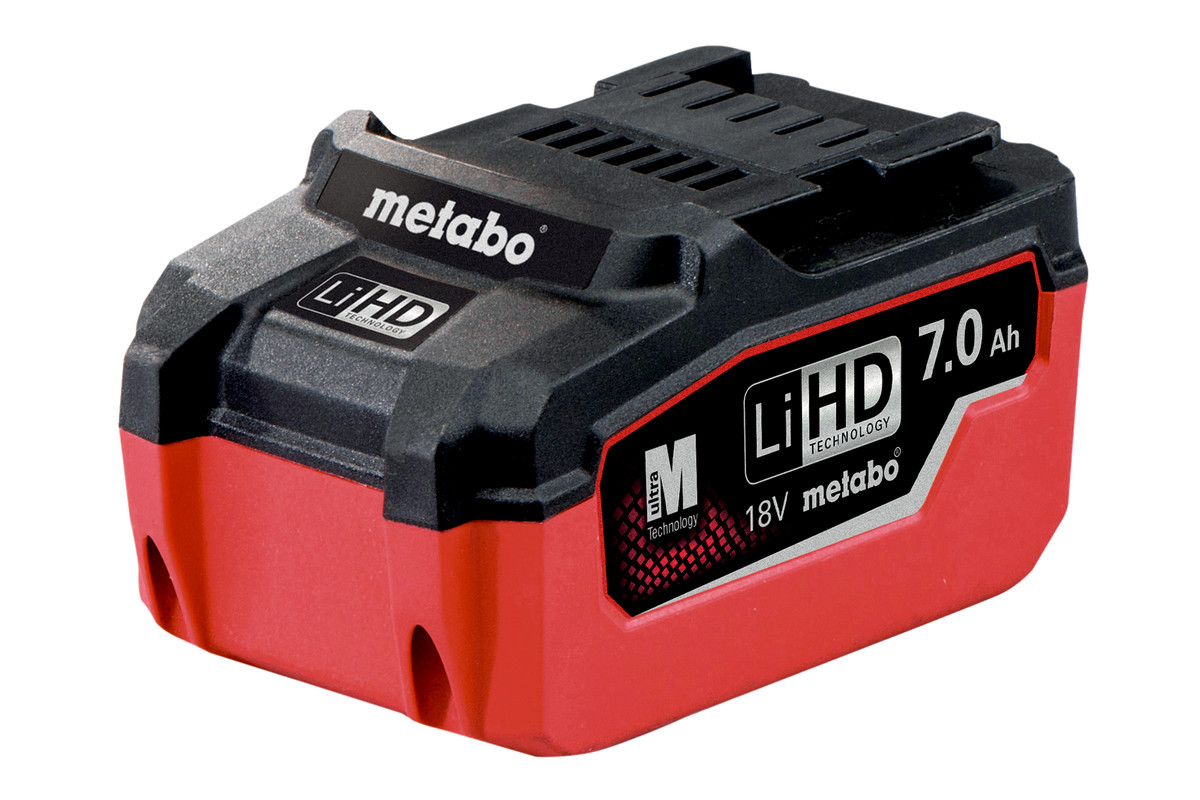 Battery pack LiHD 18 V - 7.0 Ah (625345000) | Metabo Power Tools