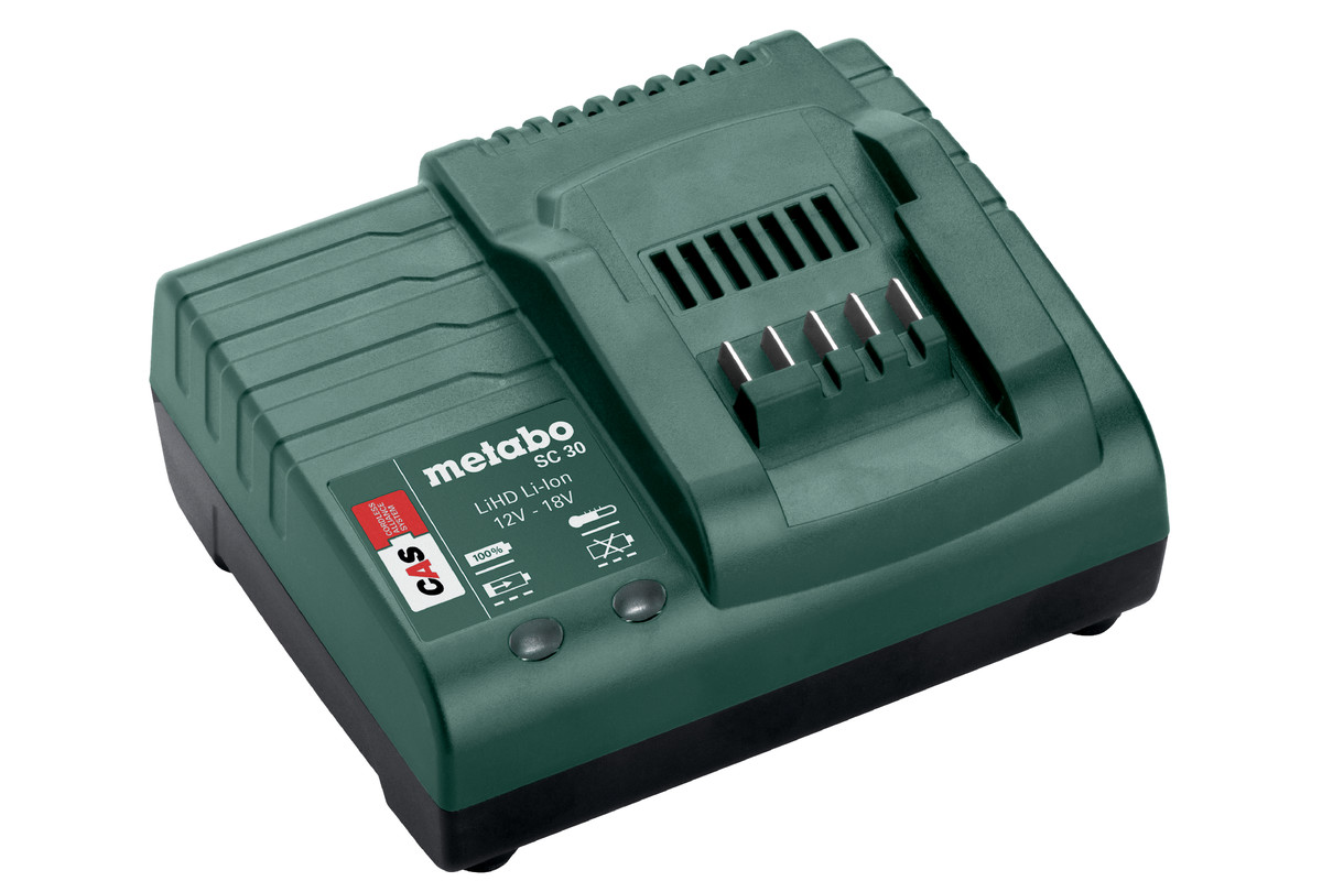 Charger SC 30, 12-18V, KR (627103000) | Metabo Power Tools