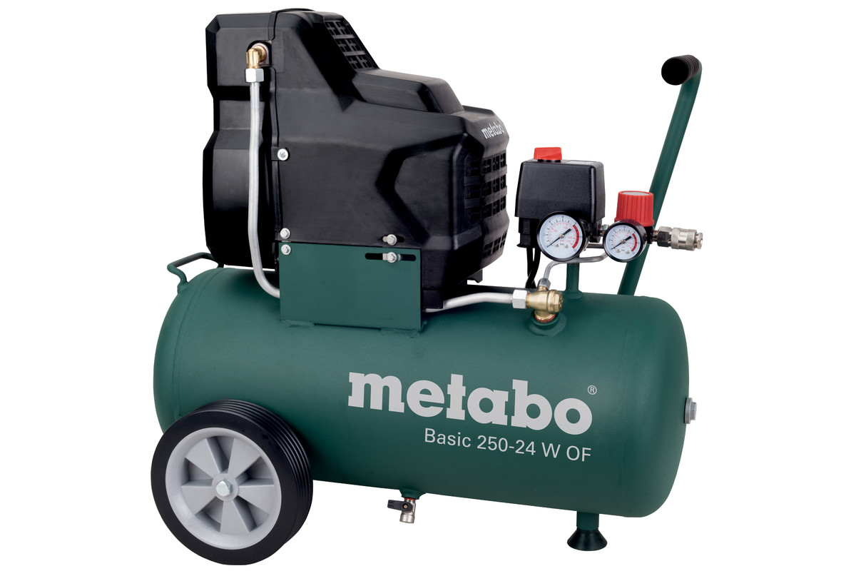 Basic 250 24 W Of Compressor Basic Metabo Power Tools