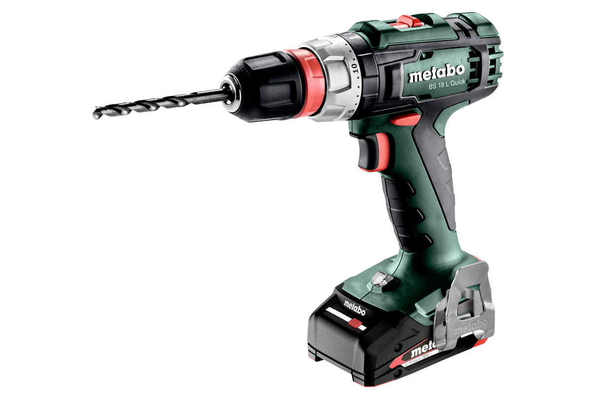 BS 18 L Quick (602320500) Cordless drill / screwdriver | Metabo Power Tools