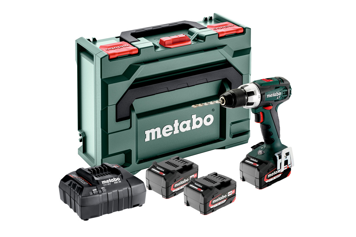 BS 18 LT Set (602102960) Cordless drill / screwdriver | Metabo Power Tools