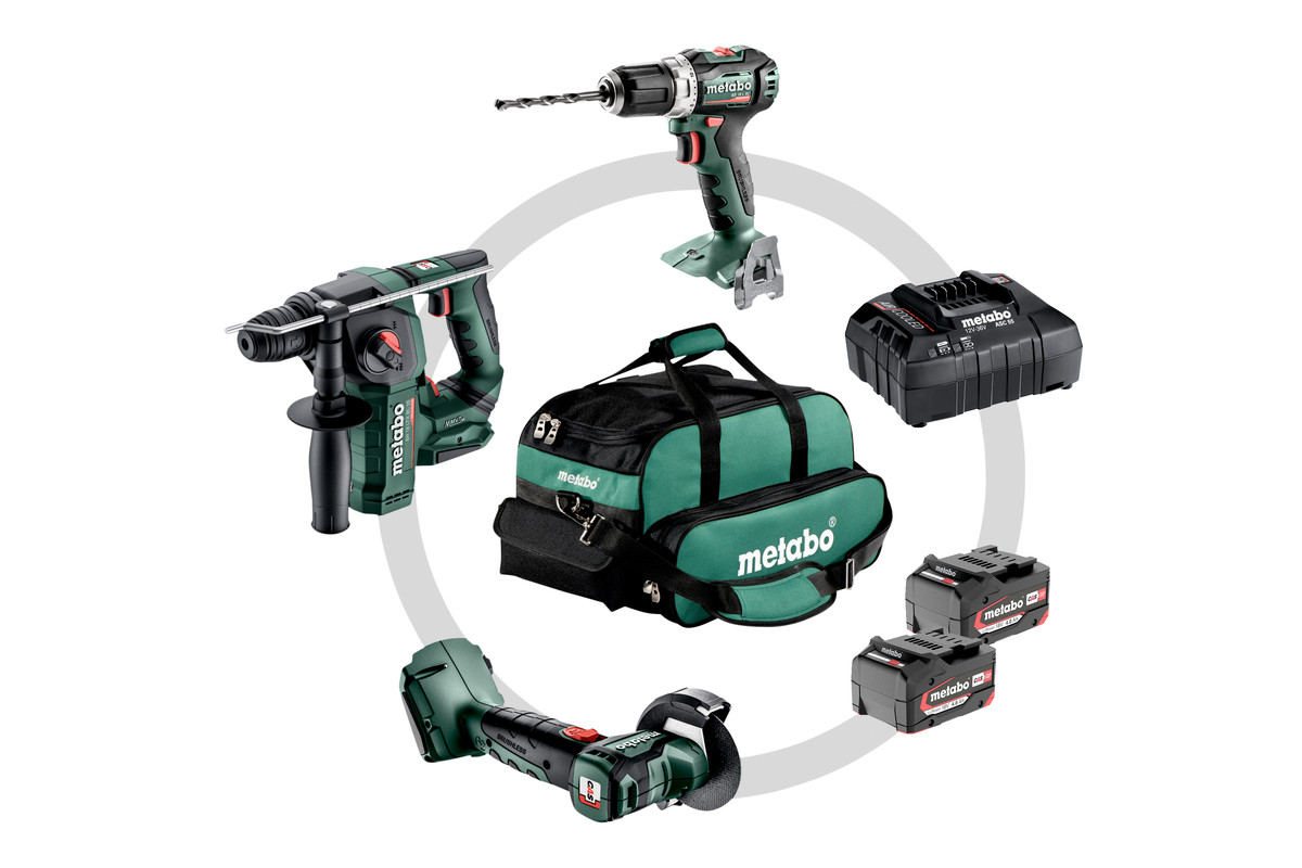 Combo Set 3.1.1 18 V (691174000) Cordless Machines in a Set | Metabo Power  Tools