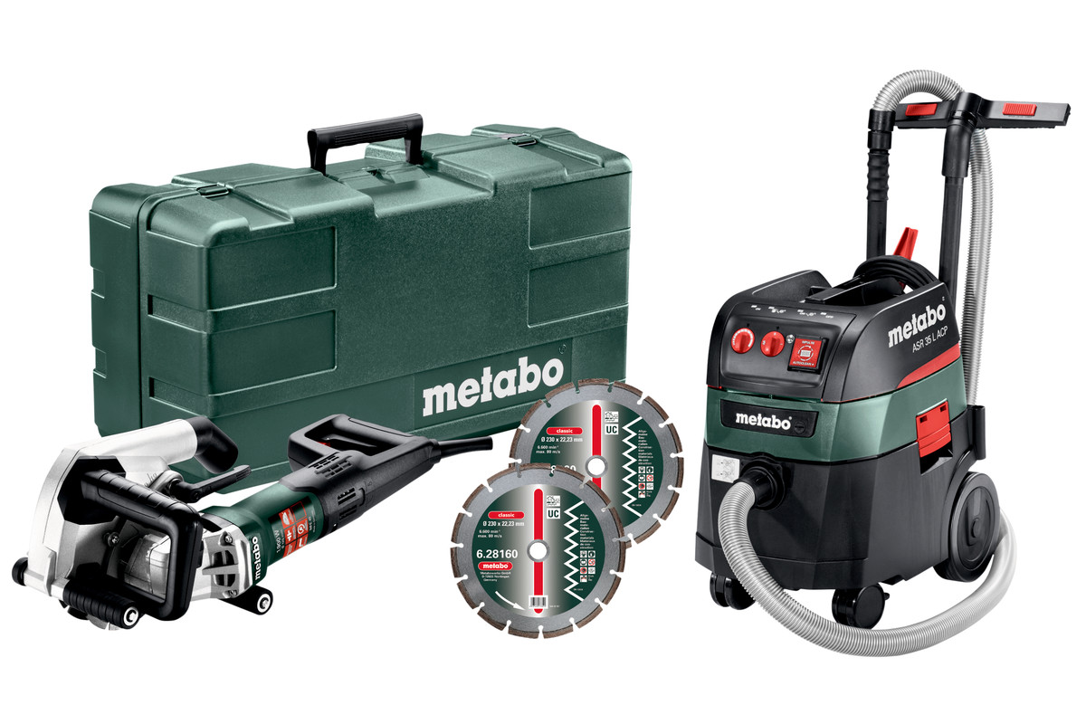 MFE 40 + ASR 35 L ACP Set (691058000) Mains-powered machines in a set |  Metabo Power Tools