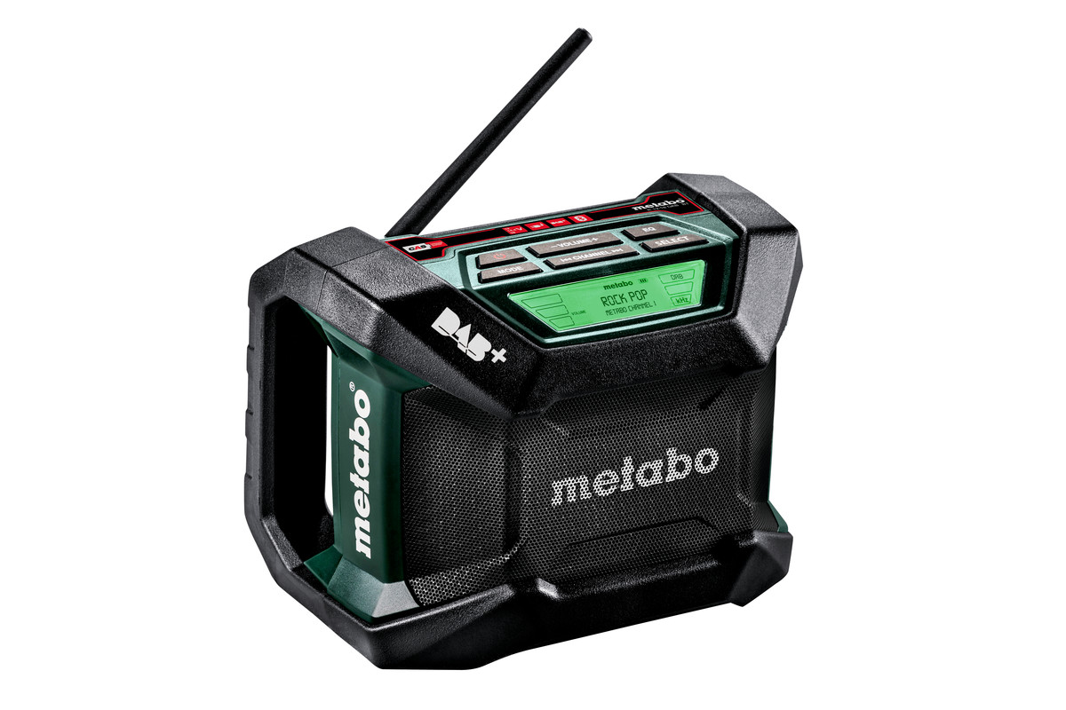 R 12-18 DAB+ BT (600778850) Cordless worksite radio | Metabo Power Tools