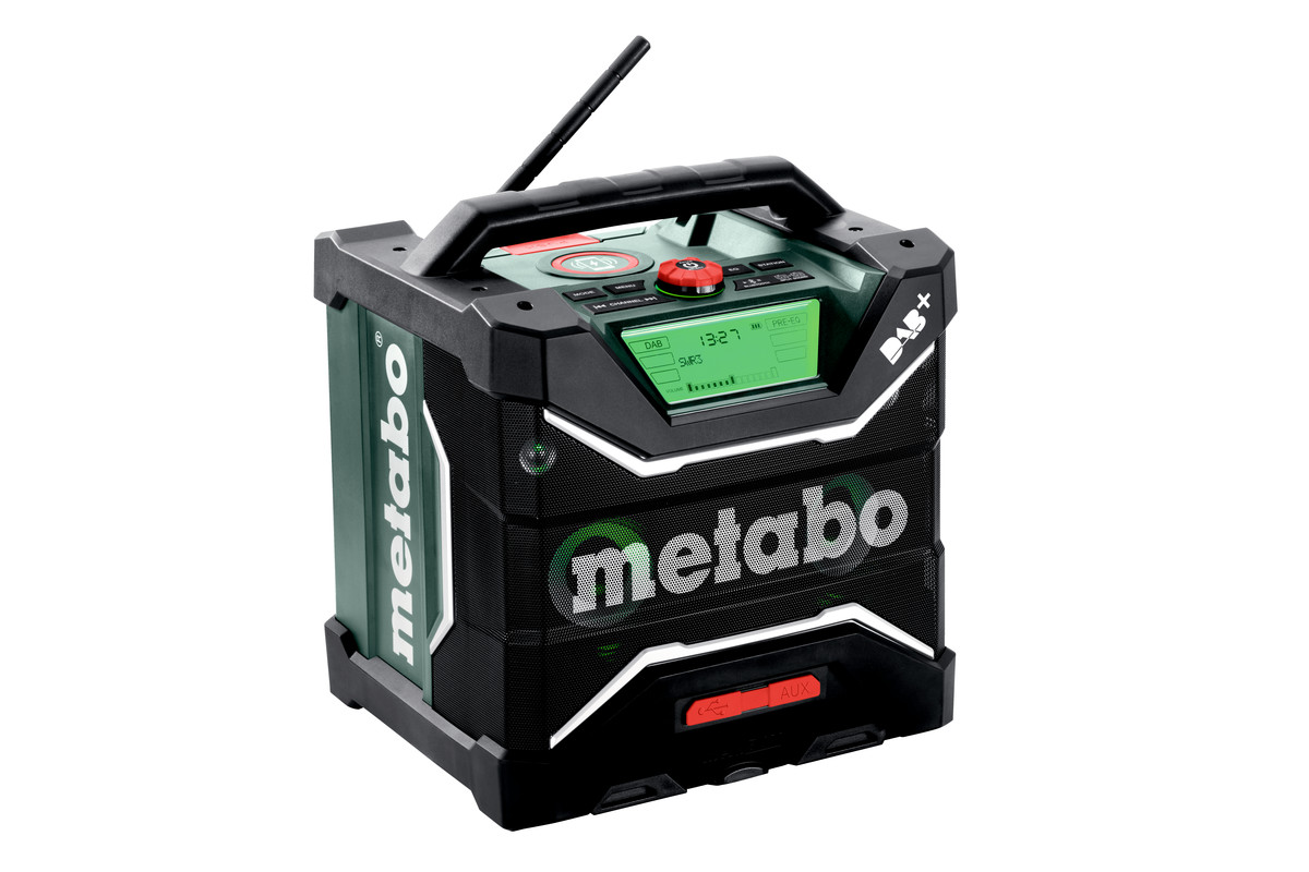 RC 12-18 32W BT DAB+ (600779190) Cordless worksite radio | Metabo Power  Tools
