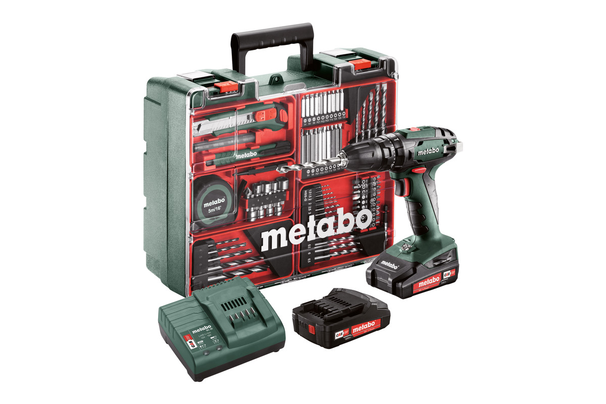 SB 18 Mobile Werkstatt (602245880) Cordless hammer drill | Metabo Power  Tools