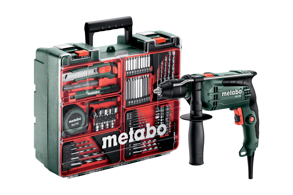 SBE 650 Set (600742900) Impact drill | Metabo Power Tools