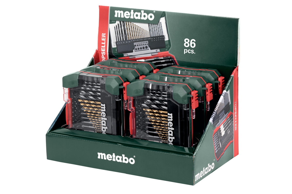 Accessory set SP, 86 pieces (626708000) | Metabo Power Tools