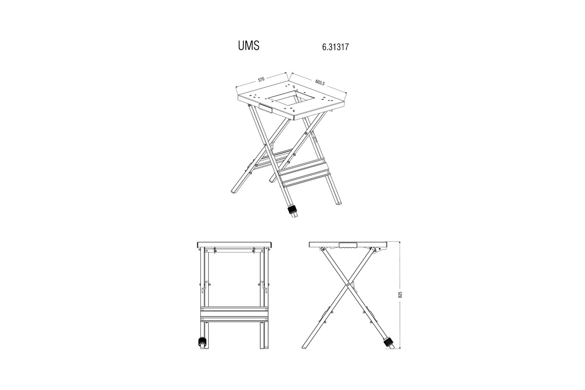 Machine stand UMS (631317000) | Metabo Power Tools
