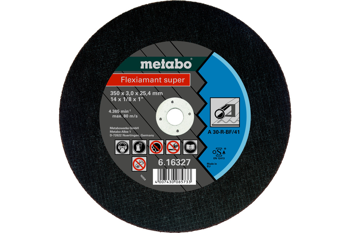 Flexiamant super 350x3,0x25,4 acero, TF 41 (616327000) 