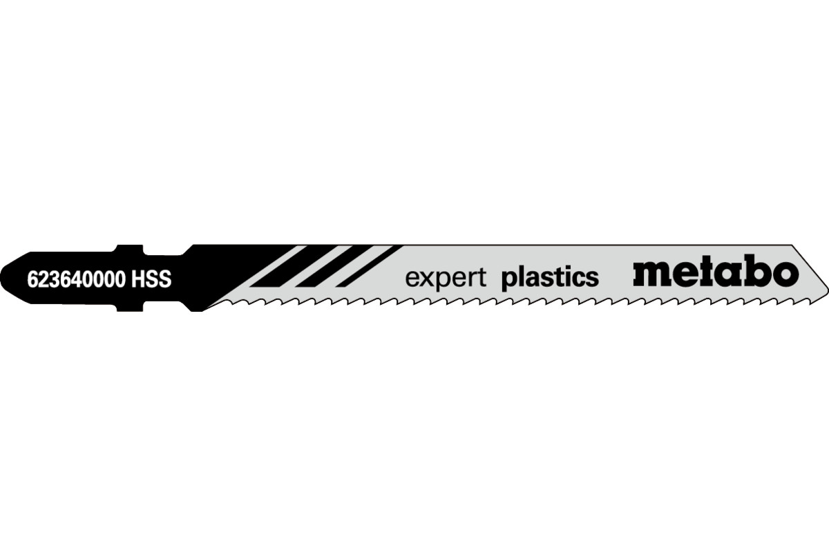 5 lames de scie sauteuse « expert plastics » 74/2,0mm (623640000) 