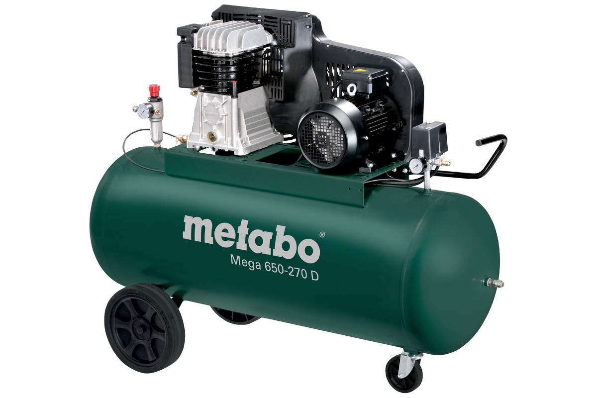 Mega 650-270 D (601543000) Compresseur | Outillage électroportatif Metabo