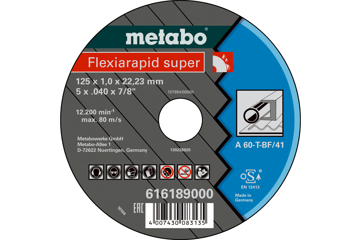 Flexiarapid super 115x1,0x22,23 acél, TF 41 (616188000) 