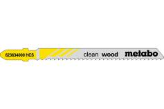 5 db szúrófűrészlap "clean wood" 74/ 2,5 mm (623634000) 