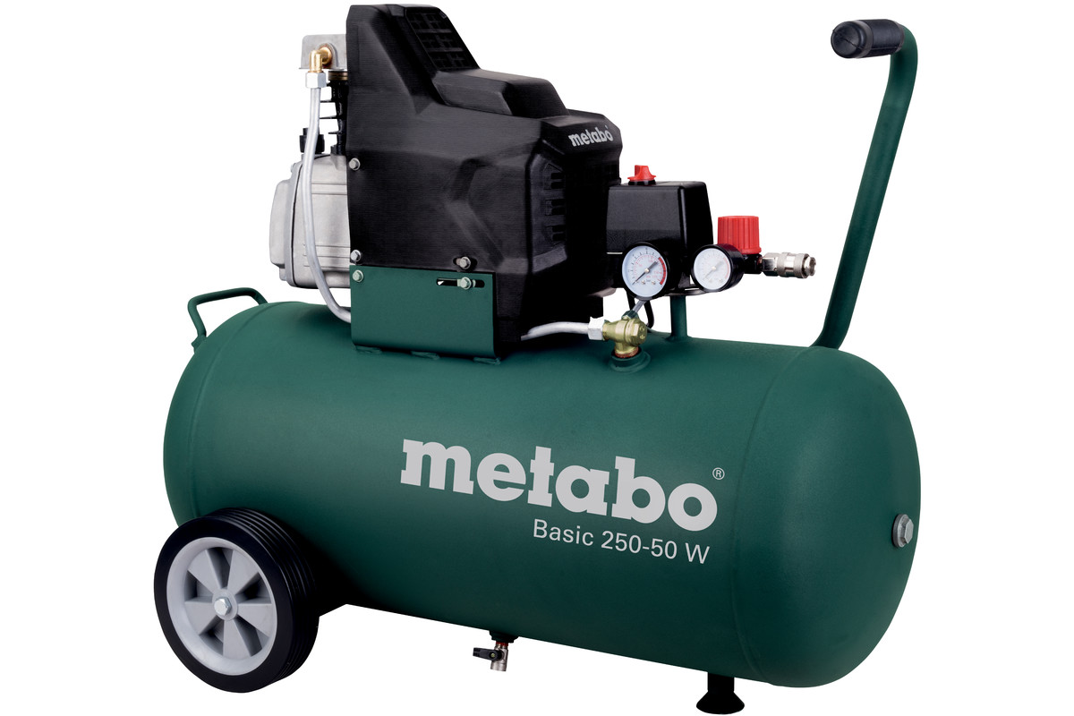 Basic 250-50 W (601534000) Kompresszor | Metabo elektromos szerszámok