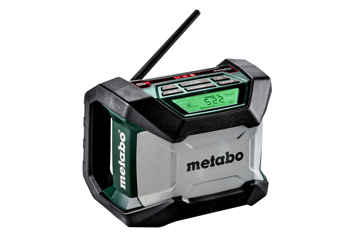 R 12-18 BT (600777850) Akkus építkezési rádió | Metabo elektromos szerszámok