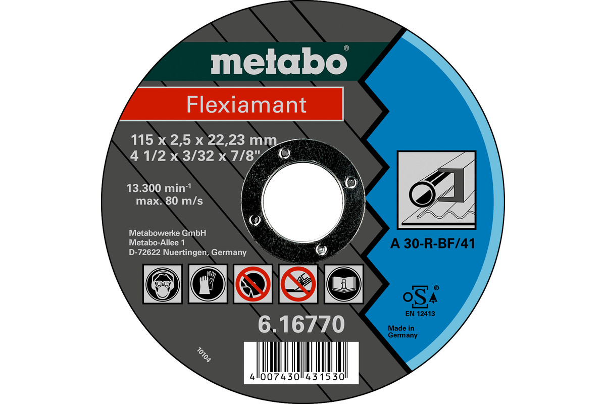 Flexiamant, 115x2,5x22,23, acciaio, TF 41 (616770000) 