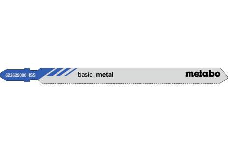 5 siauriapjūklio geležtės „basic metal“ 106/ 1,2 mm (623629000)