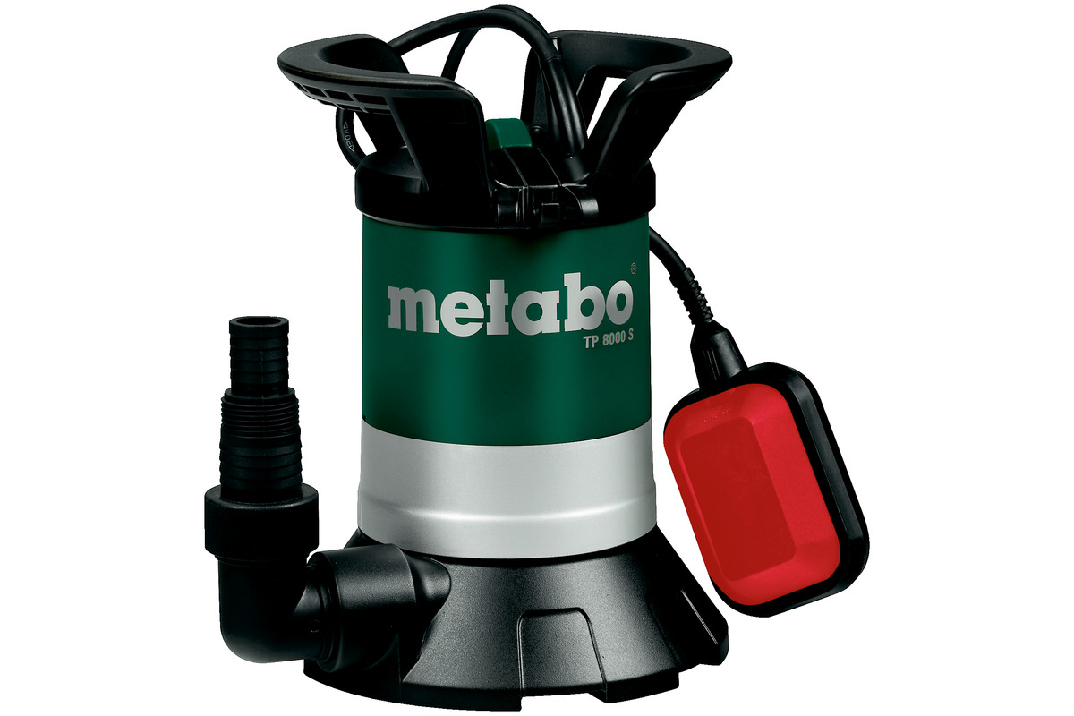 TP 8000 S (0250800000) Panardinamas švaraus vandens siurblys | Metabo  elektriniai įrankiai