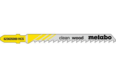5 figūrzāģa asmeņi “clean wood” 74/ 4,0 mm (623635000)