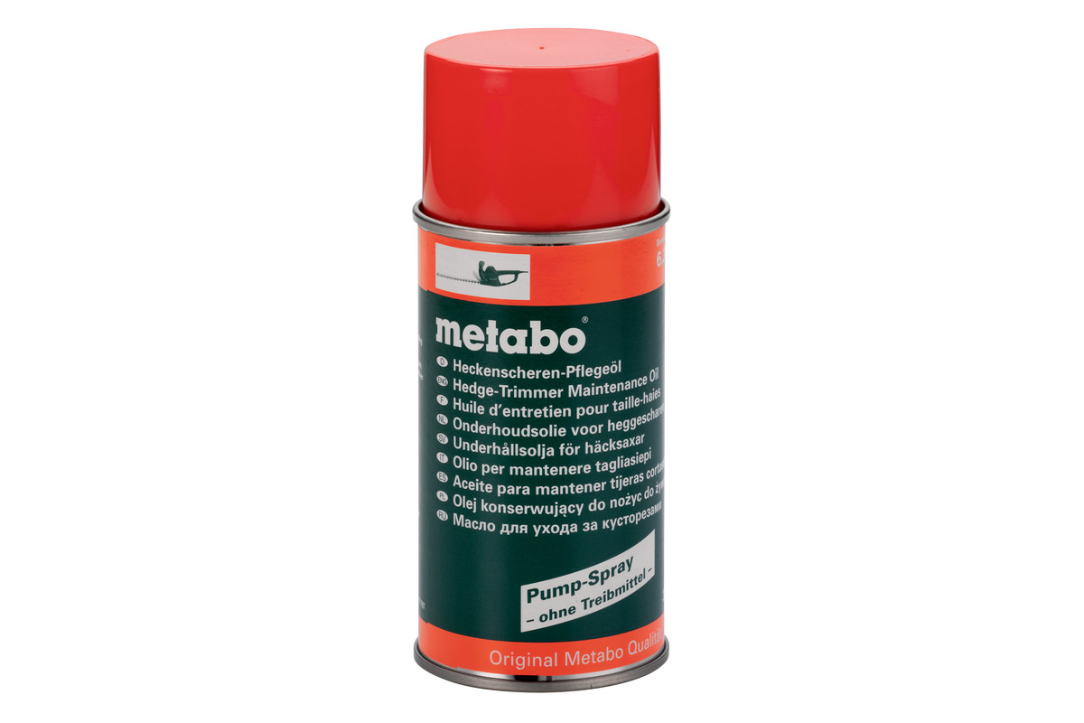 Krūmgriežu apkopes eļļas aerosols (630475000) | Metabo elektriskie  instrumenti