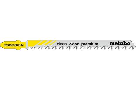 5 decoupeerzaagbladen "clean wood premium" 91/3,0 mm (623696000) 