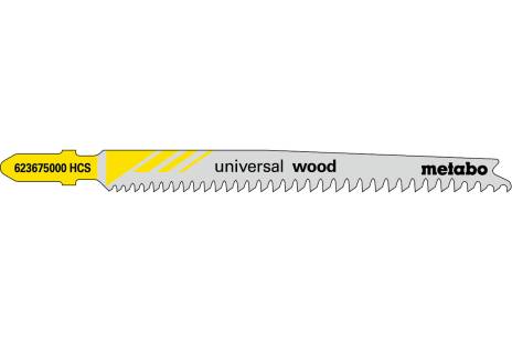 25 Stikksagblader "universal wood" 91 mm/progr. (623617000)