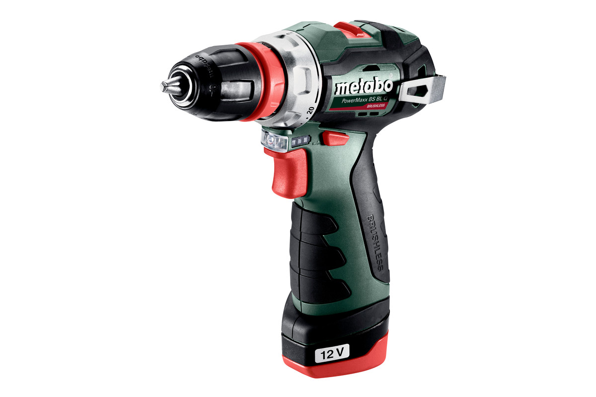 PowerMaxx BS BL Q (601749500) Аккумуляторная дрель-шуруповерт |  Электроинструменты Metabo