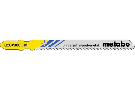 5 sticksågblad "universal wood + metal" 90/ 2,5 mm (623949000) 