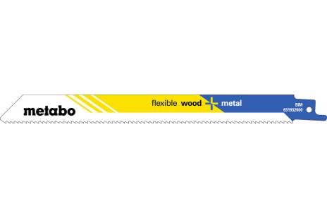 5 tigersågblad "flexible wood + metal" 200 x 0,9 mm (631932000) 