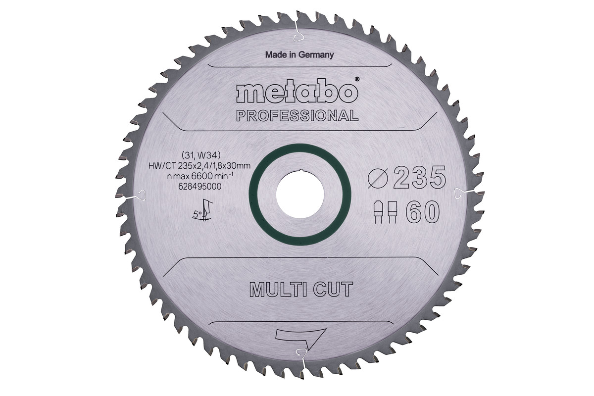 Пилкове полотно «multi cut — professional», 235x30, Z60 FZ/TZ 5° (628495000) 