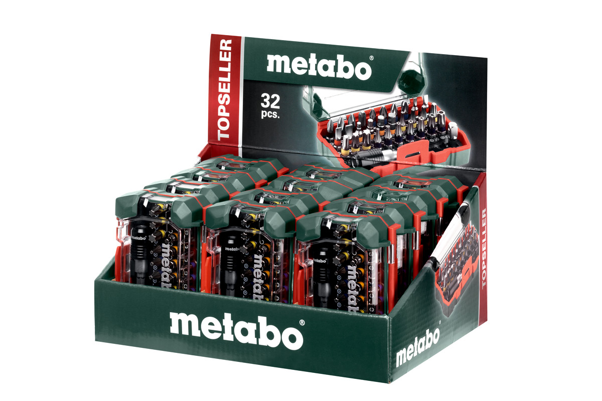 Bit box "SP", 32 pieces (626700000) | Metabo Power Tools