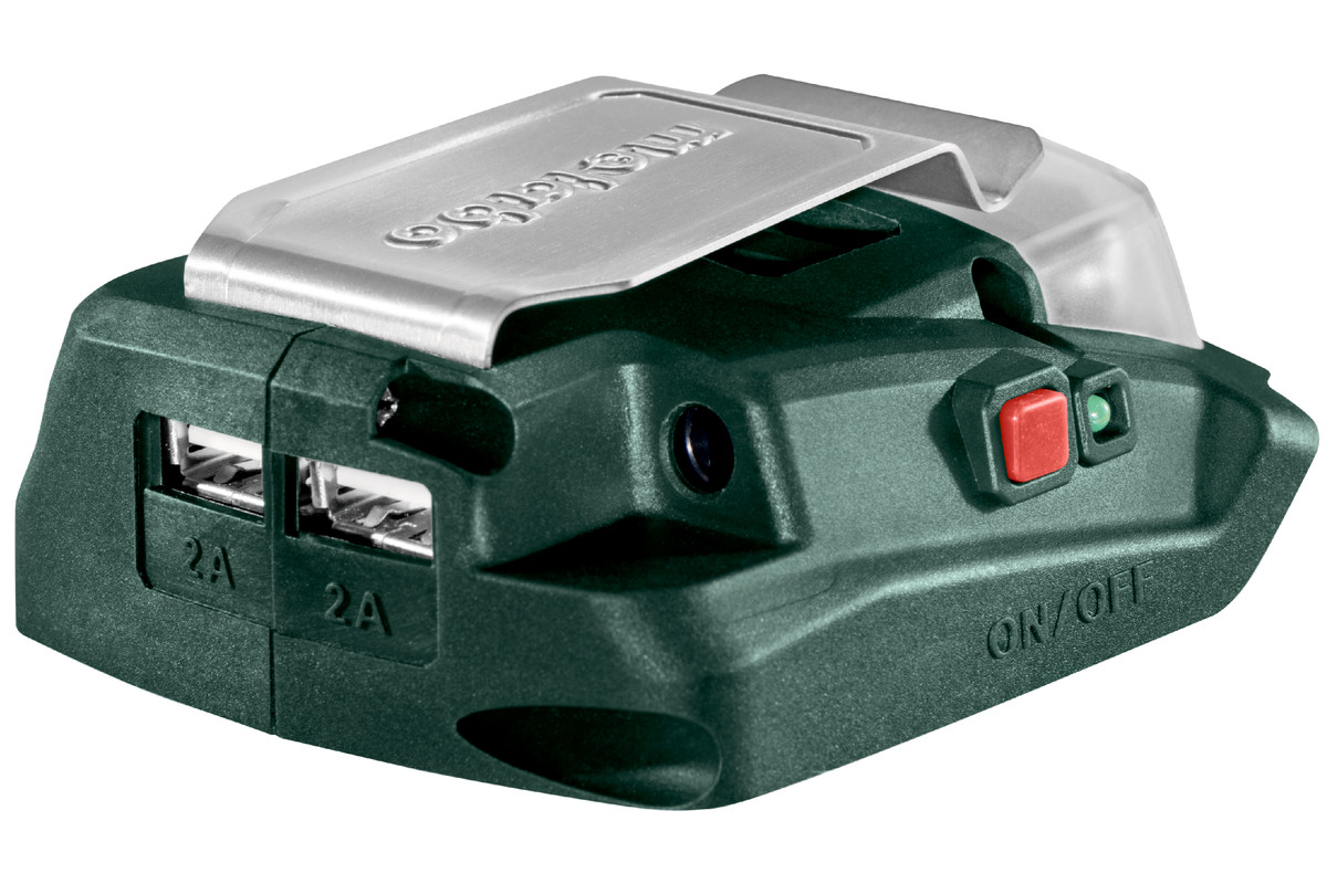 PA 14.4-18 LED-USB (600288000) Cordless Power Adapter | Metabo Power Tools